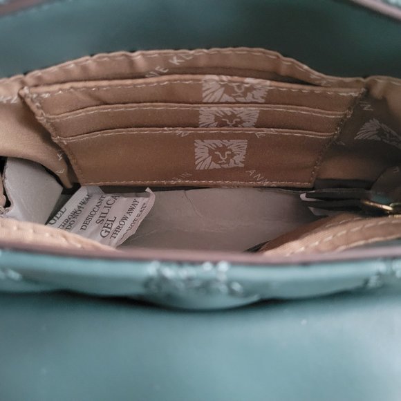 ANNE KLEIN KELLY ROSEMARY / GREEN Quilted Bag - Picture 5 of 8